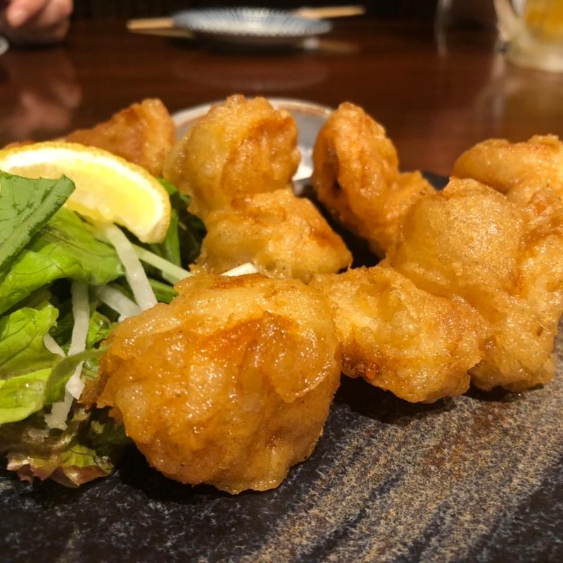 ホタテの天ぷら(ヤッチャイ )