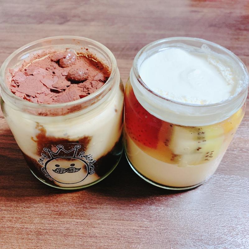 (GRAND OEUF PUDDING)