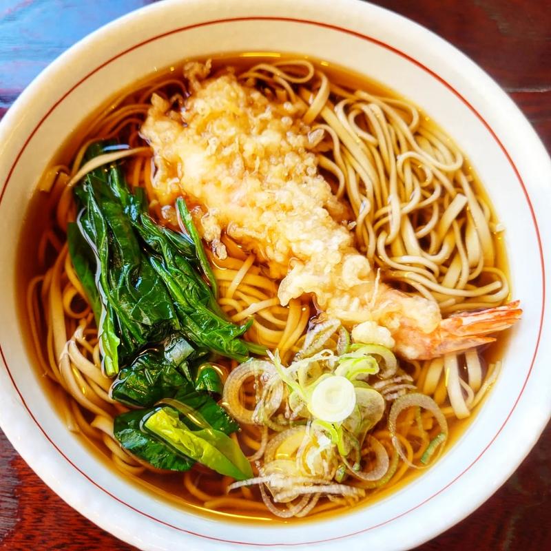 天ぷらそば(元祖嶋田家)