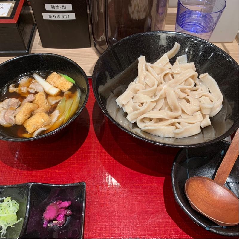 肉汁つけうどん 並(武蔵野うどん とこ井)