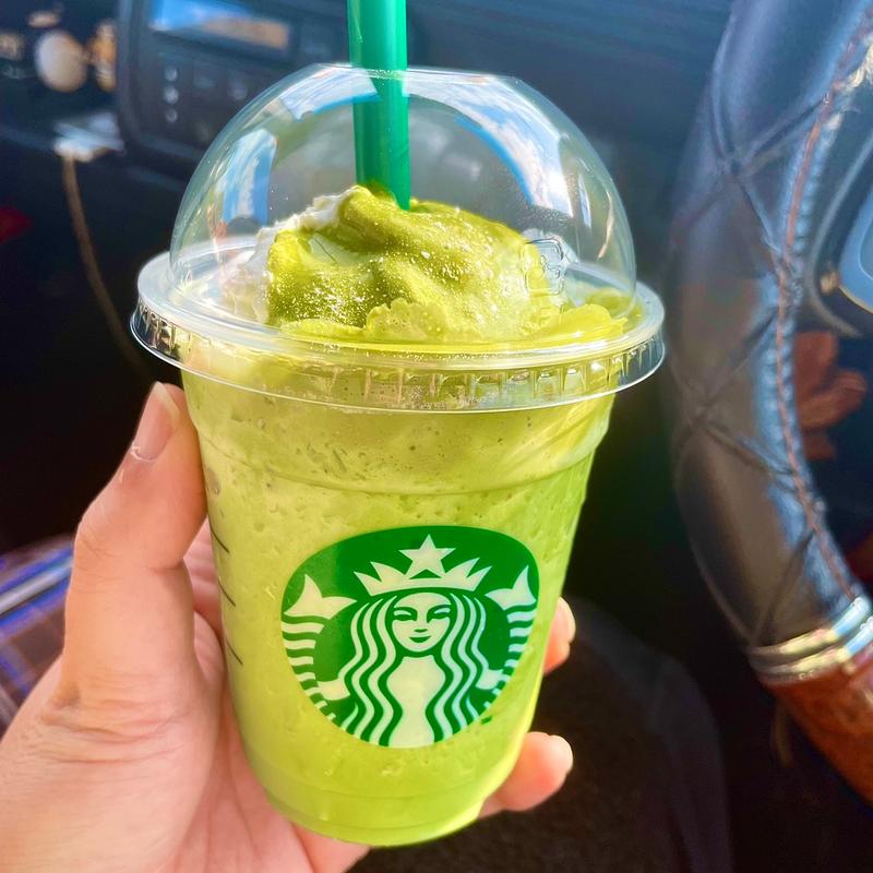 抹茶玄米茶もちフラペチーノ(スターバックスコーヒー 津島大坪店)