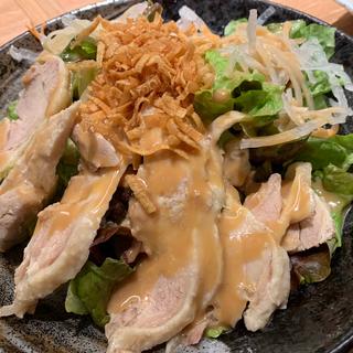 蒸し鶏サラダ(肉汁餃子のダンダダン 茅ヶ崎店)