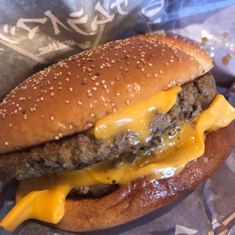 サムライマック ダブル肉厚ビーフ(マクドナルド 田無駅前店)