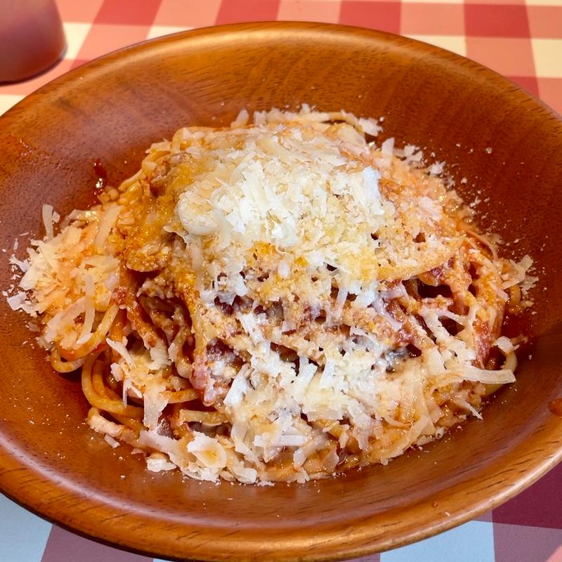 たっぷりペコリーノチーズのポモドーロ(サイゼリヤ 船橋芝山店)