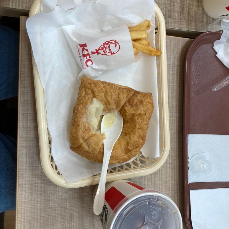 ホットクリームパイ、ドリンク、ポテト(ケンタッキーフライドチキン モレラ岐阜店 )