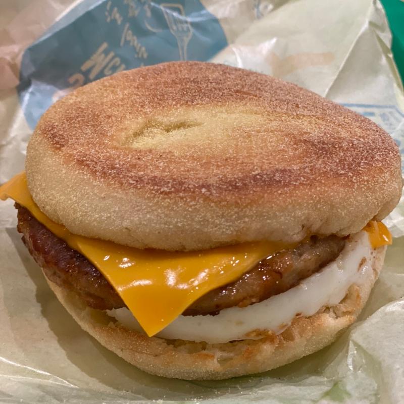 ソーセージエッグマフィン(マクドナルド 福岡新天町店)