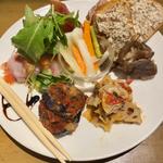本日の前菜盛り合わせ3種