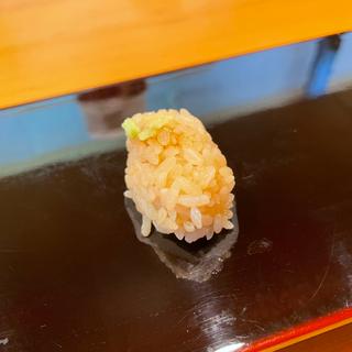 赤酢のしゃり(小判寿司 （こばんずし）)