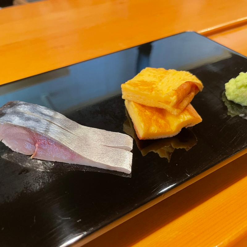 しめ鯖(小判寿司 （こばんずし）)