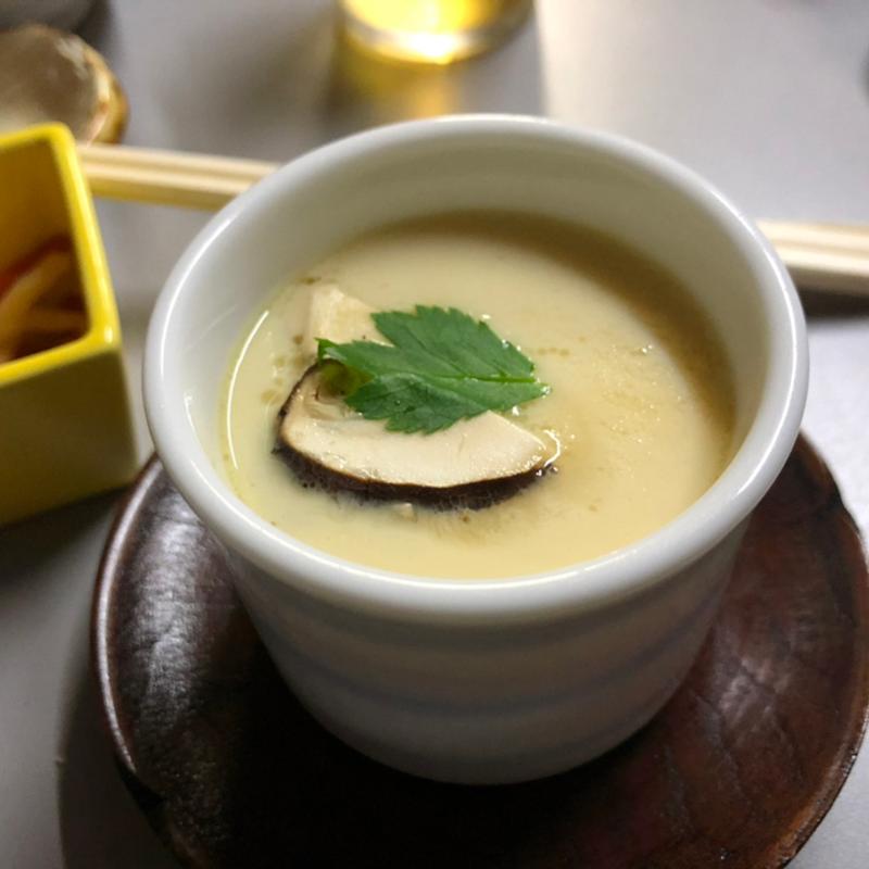 松茸茶碗蒸し(酒処 美し園 本店)