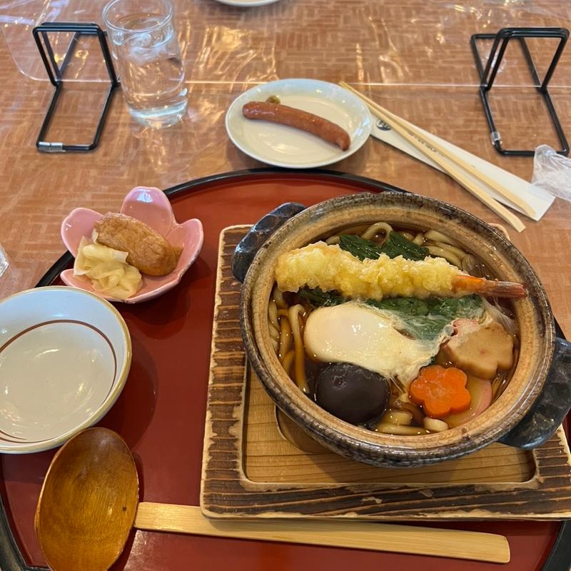 鍋焼きうどん(東武藤が丘カントリー倶楽部レストラン )