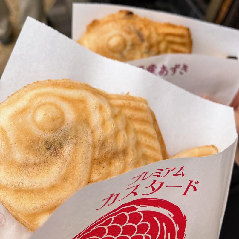 鯛焼き(鳴門鯛焼本舗 末広町店)