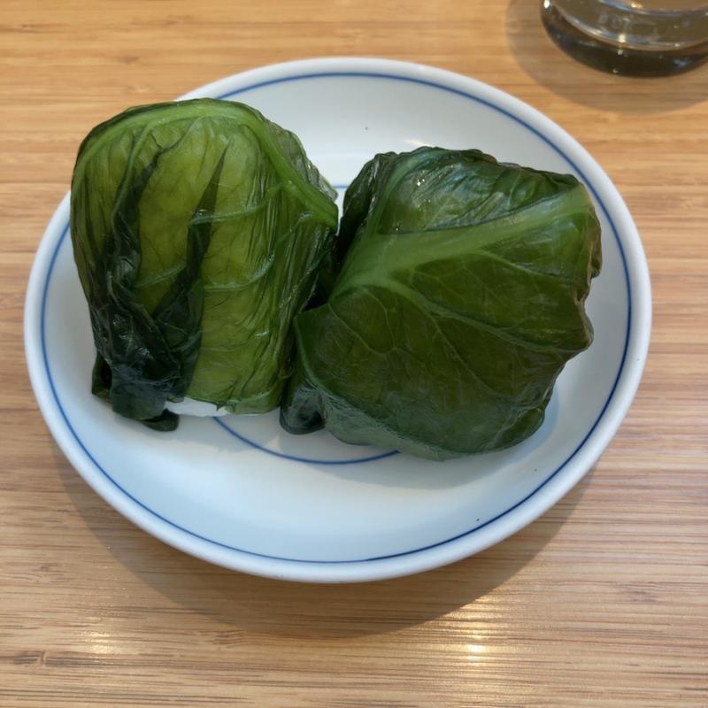 高菜巻きおにぎり(ウエスト 大鳥居店（うどん・生そば）)