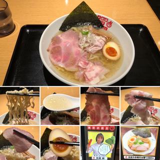 お出汁の塩らぁ麺(#新宿地下ラーメン)