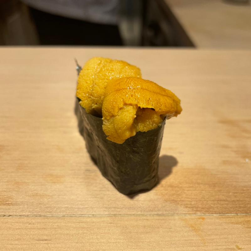 雲丹軍艦(すし処央【銀座/寿司/鮨】)