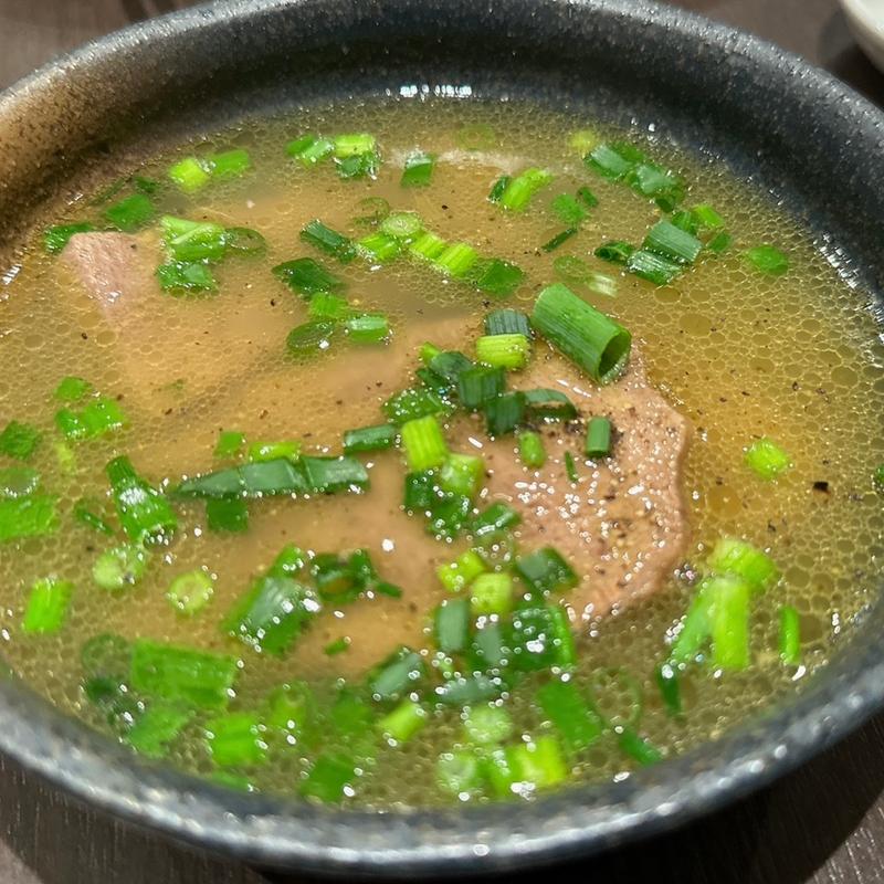 茹でタン(牛タン焼専門店 司 分店鷹 川崎店)