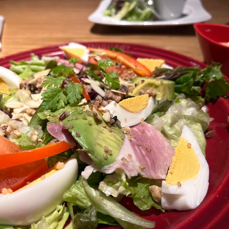 20品目サラダ(むさしの森珈琲 宝塚中筋店)