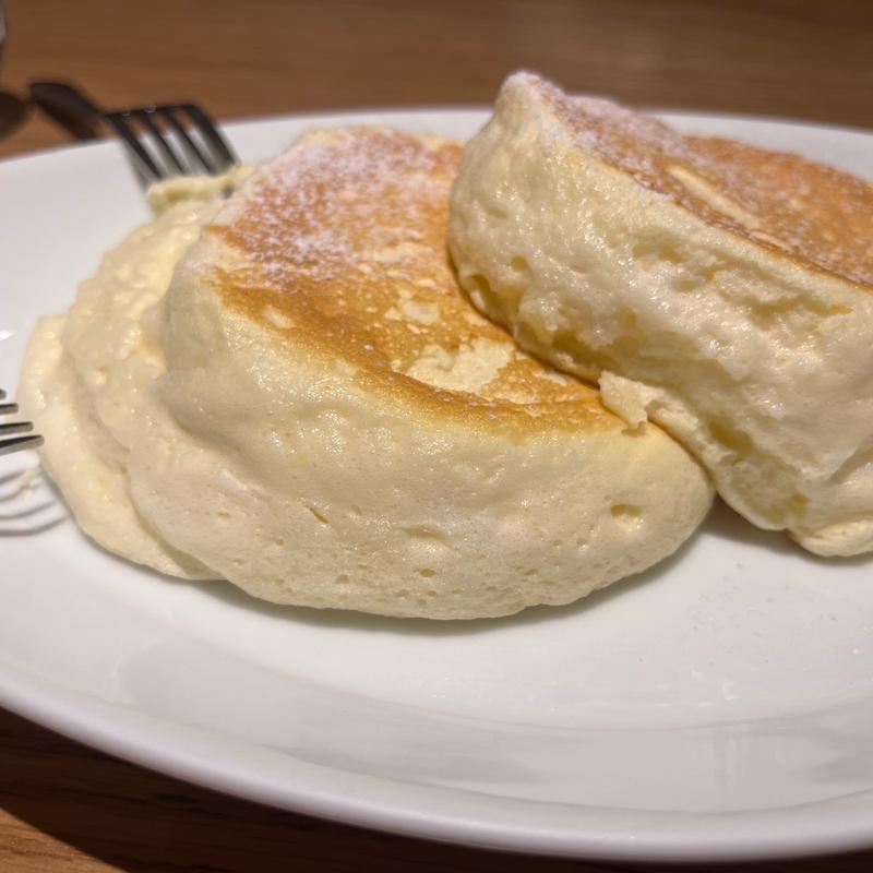 リコッタチーズパンケーキ(むさしの森珈琲 宝塚中筋店)