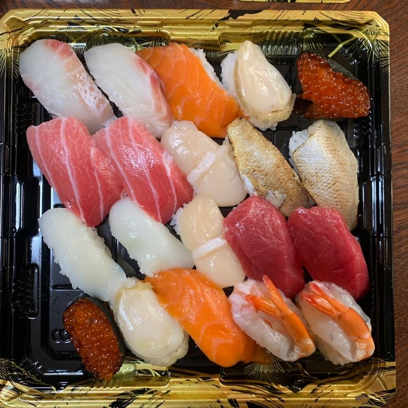 寿司桶(波)(角上魚類 日野店)