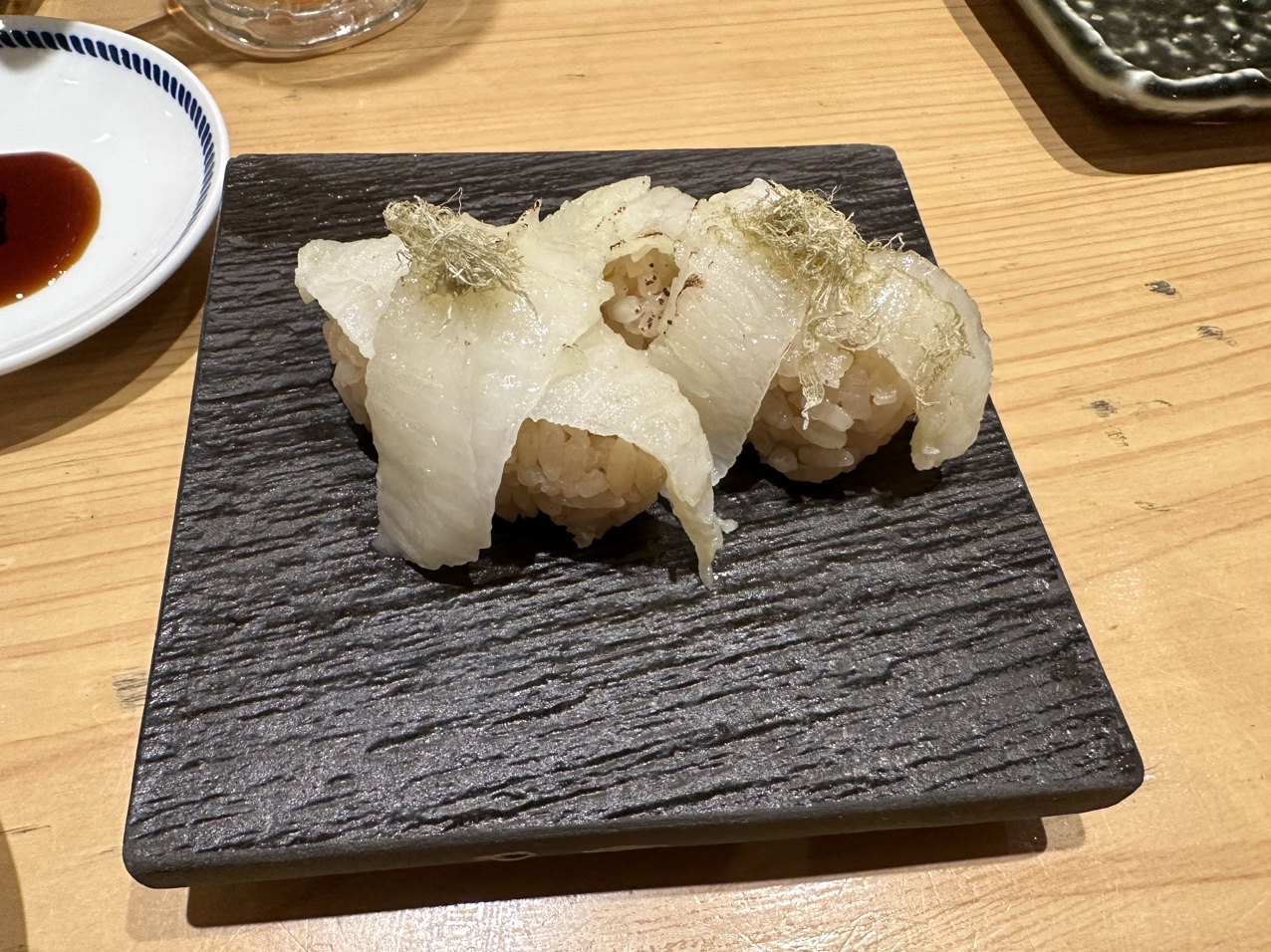 えんがわ昆布〆炙り(鮨・酒・肴 杉玉 西宮北口)の口コミ一覧