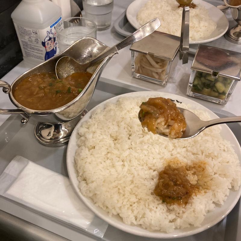 カシミールカレー(カレーの店ボンベイ 神田店)
