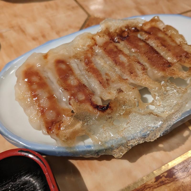 焼き餃子( 旺鑫閣 （オウキンカク）)