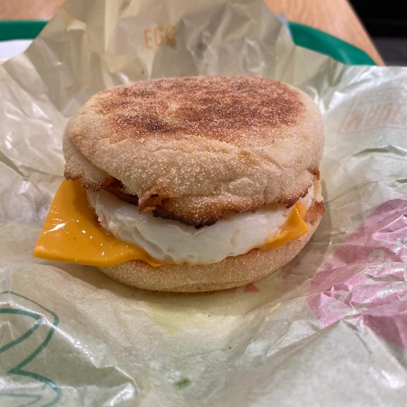 エッグマックマフィン(マクドナルド 福岡日赤通り店)