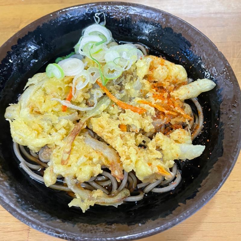 かき揚げそば(野むら )