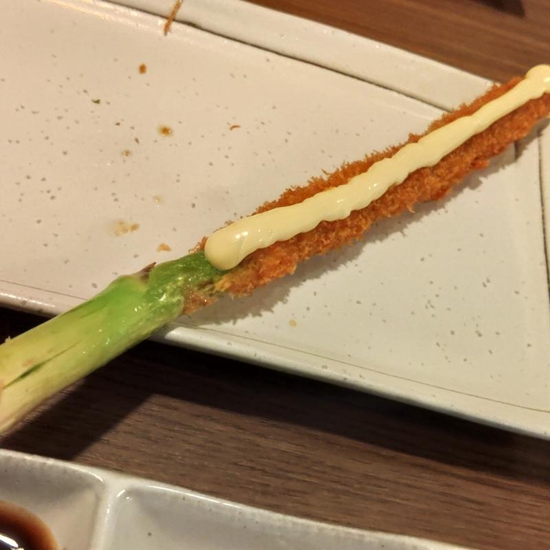 アスパラガス(串揚げ 秀)