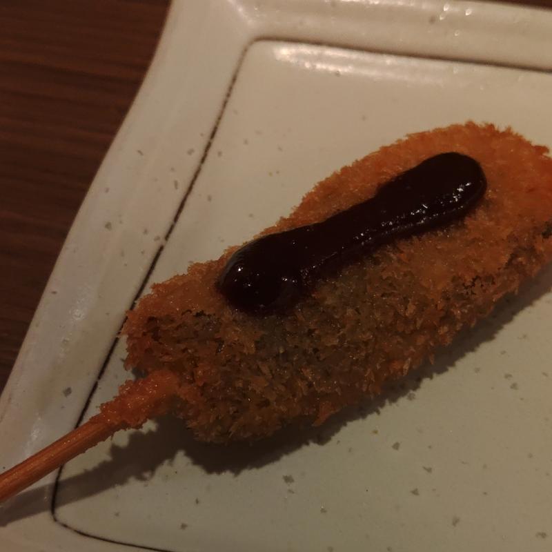 豚串(串揚げ 秀)