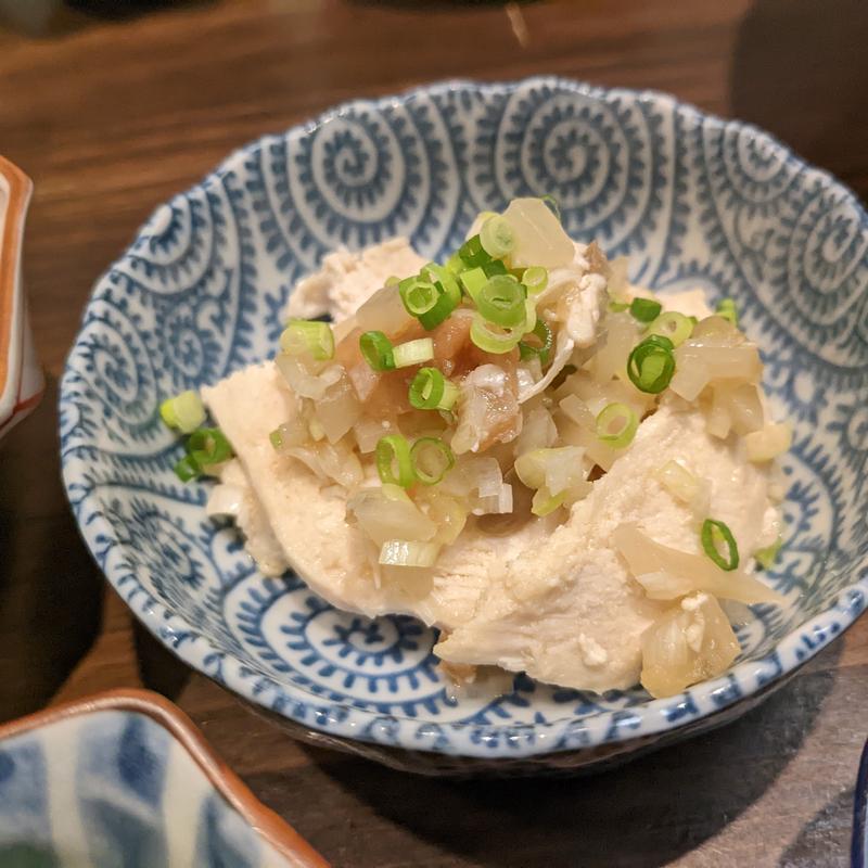 鶏むね肉とザーサイネギ和え(田乃じ )