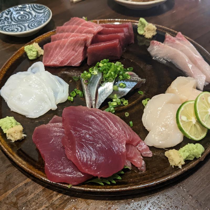 刺身盛り合わせ(田乃じ )