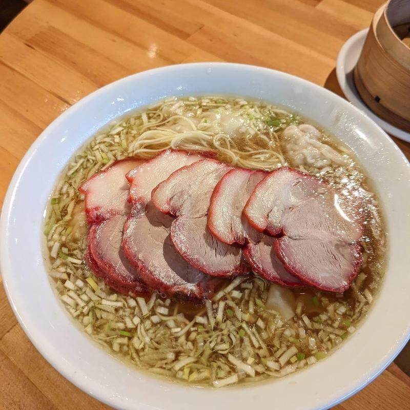 チャーシューワンタン麺(ウミガメ食堂)