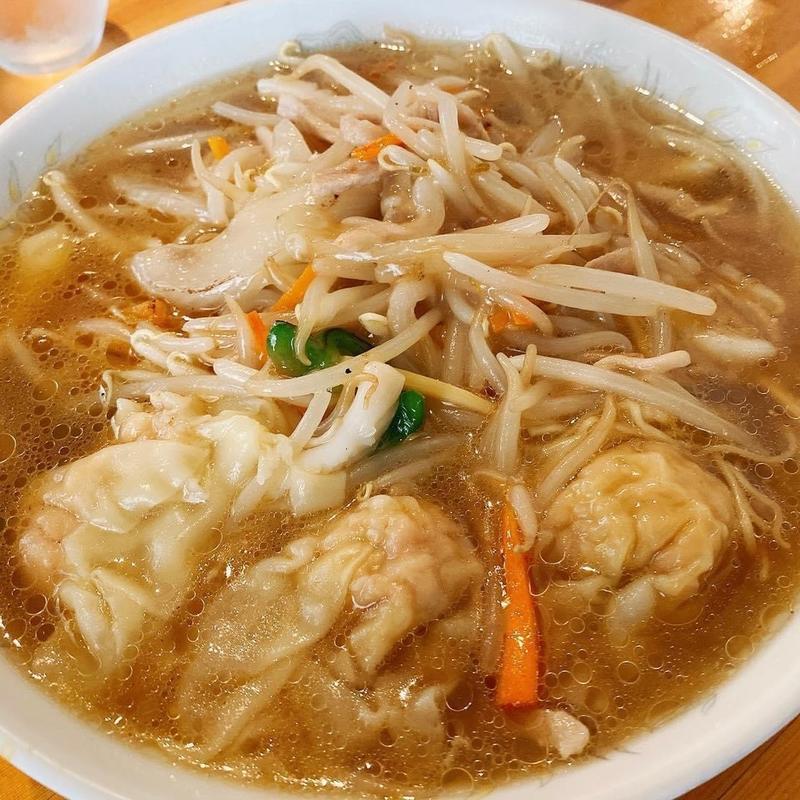 サンマーワンタン麺(ウミガメ食堂)