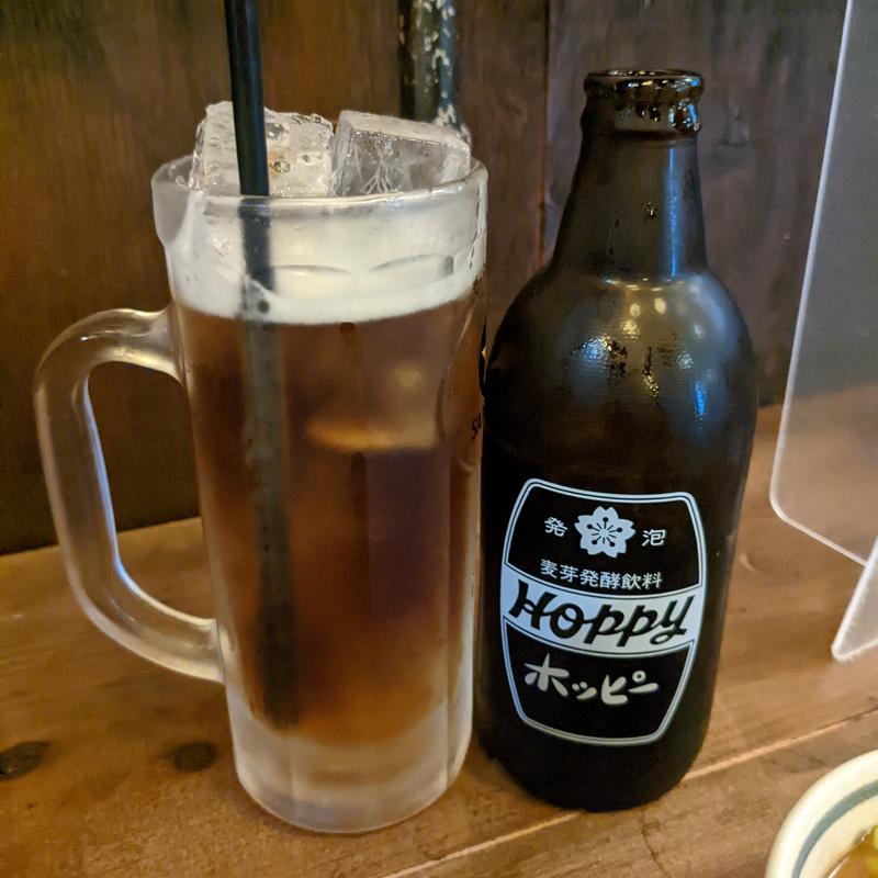 ホッピー（黒）(だるま食堂 やきとんだるま)