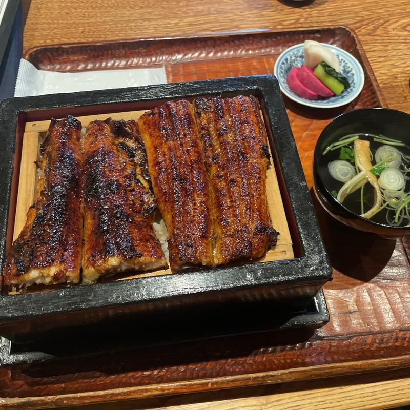 極上太うな重(にょろ助 銀座)