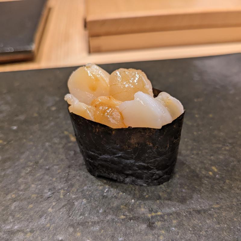 ベビーホタテ(鮨処やまと)