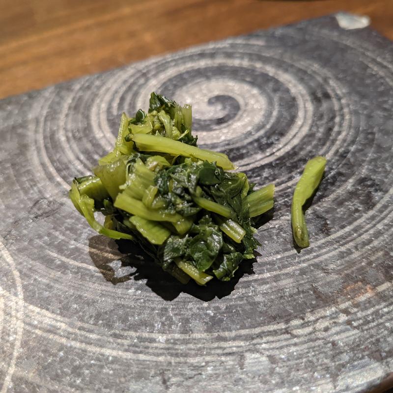 葉わさび(おまかせ寿司 すしのすけ)