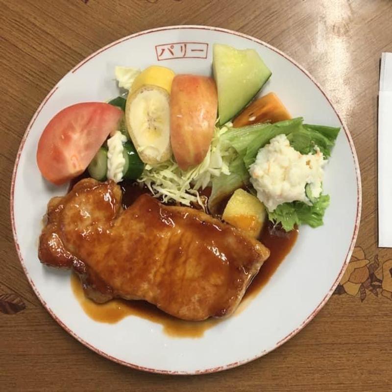 ポークソテー(パリー食堂)