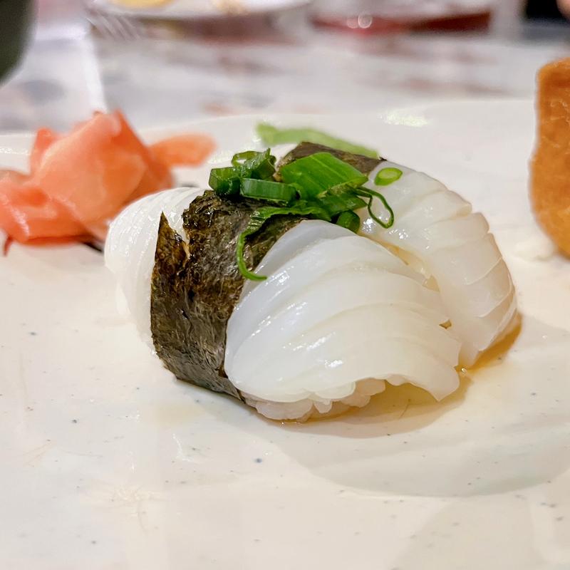Nigiri Sushi Squid,Ika(Sushi House)