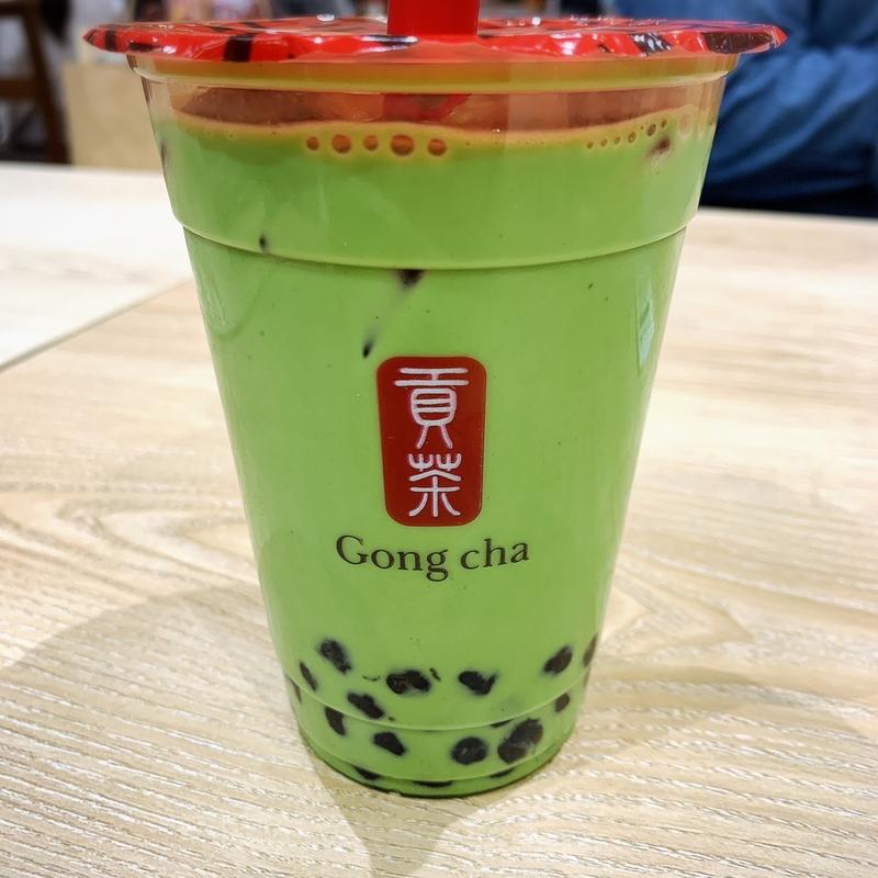 抹茶ミルクティーパール（タピオカ）(ゴンチャ ららぽーと福岡店 (Gong cha))