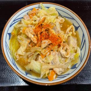 豚汁うどん(丸亀製麺晴海トリトン)