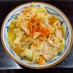 豚汁うどん(丸亀製麺晴海トリトン)