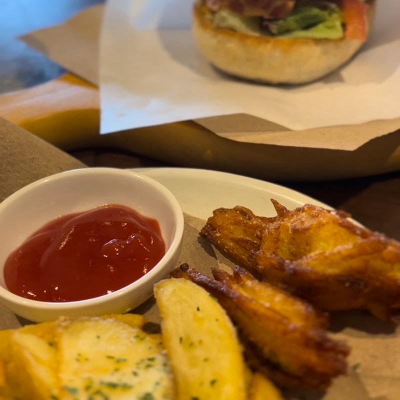 ハンバーガー(Panel cafe京都)