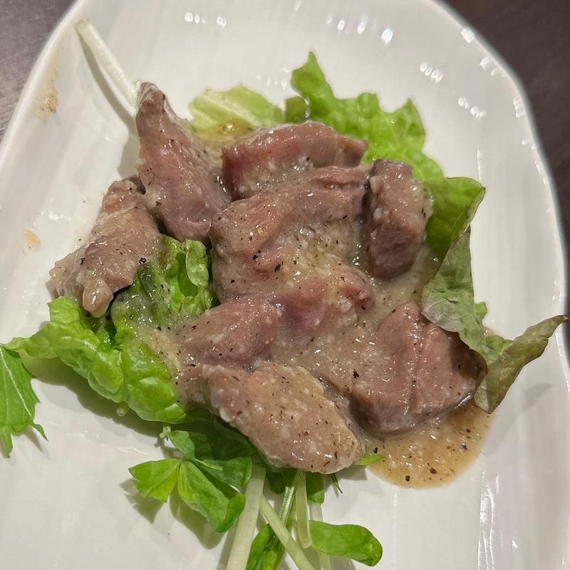 牛タンガーリックバター(牛タン焼専門店 司 分店鷹 川崎店)