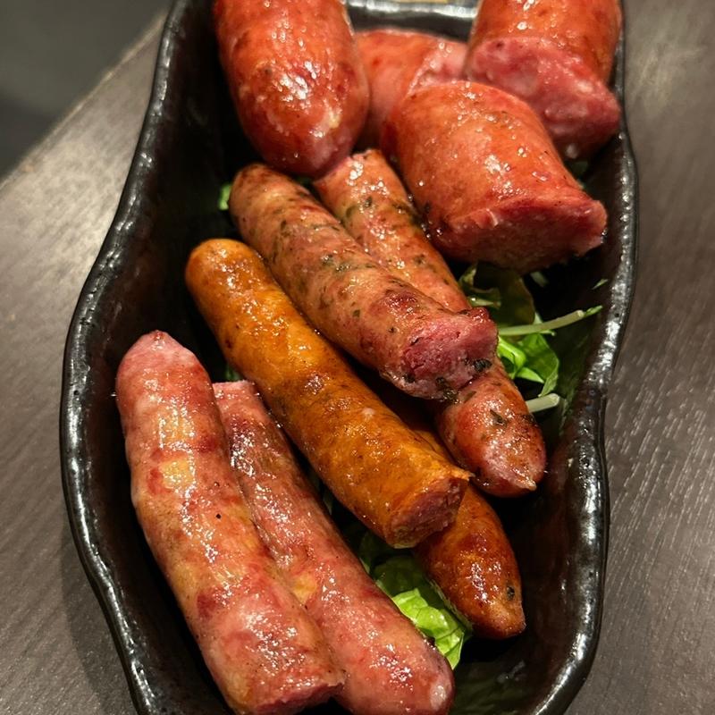 牛タンソーセージ盛り合わせ(牛タン焼専門店 司 分店鷹 川崎店)