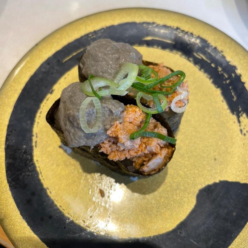 カニ味噌あん肝(はま寿司 新潟新津店)