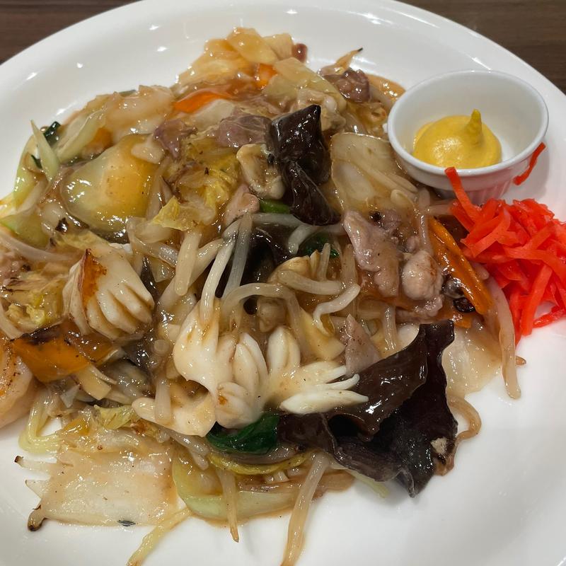 あんかけ焼きそば(ビヤレストラン銀座ライオン 川崎駅前店)