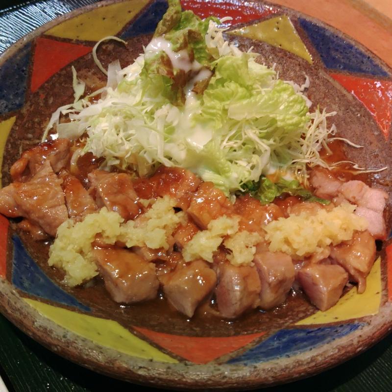 極･しょうが焼き定食(ぱまろ)