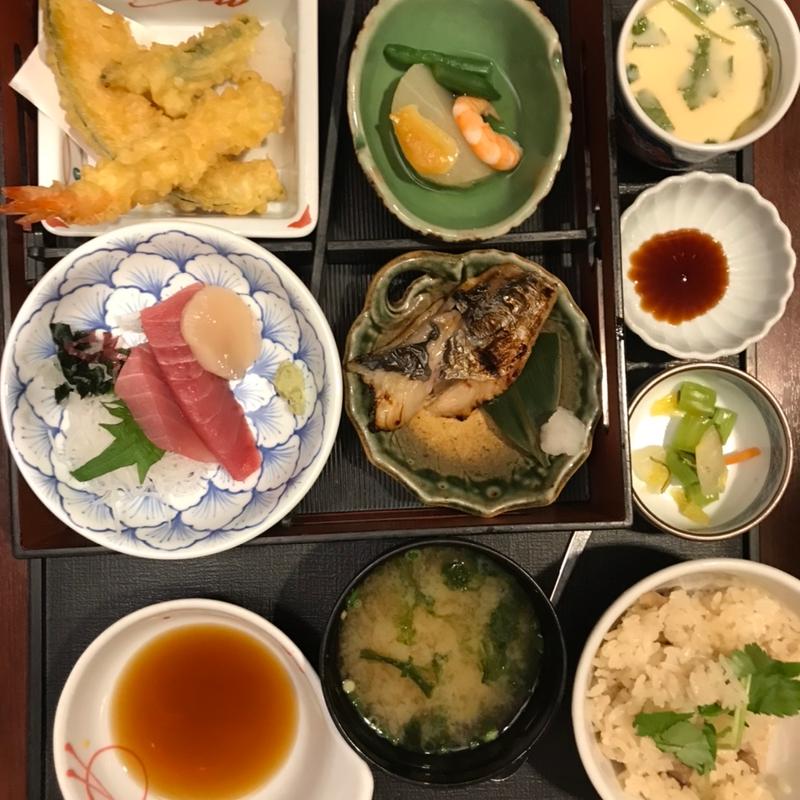 松花堂弁当【茶碗蒸し付き】(藍屋 松戸八柱店)